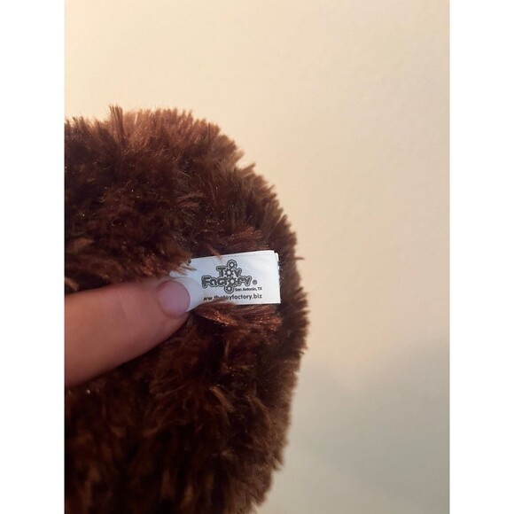 Vtg Toy Factory Brown Dog Misty Sunflower - Picture 4 of 6